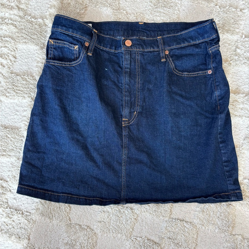 GAP Dark Blue Denim Mini Skirt